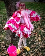 Pink Flamingo Homemade Costume