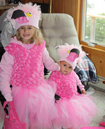 Pink Flamingos Homemade Costume
