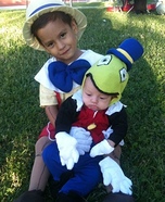 Pinocchio and Jiminy Cricket Costume