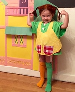 Pippi Longstocking Homemade Costume