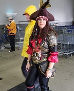 Lady Pirate Captain Homemade Costume