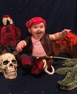 Pirate Baby Homemade Costume