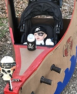 Pirate Baby Homemade Costume