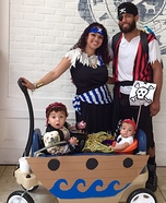Pirate Family Homemade Costume