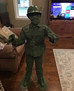 Plastic Soldier Homemade Costume