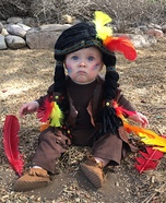 Pocahontas Baby Homemade Costume