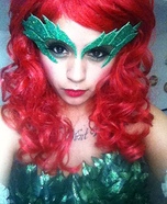 Homemade Poison Ivy Costume