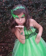 Poison Ivy Girl's Costume