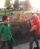 Poison Ivy and the Riddler Homemade Costumes