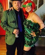 Poison Ivy and the Riddler Homemade Costume