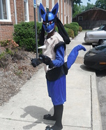 Pokemon Lucario Homemade Costume