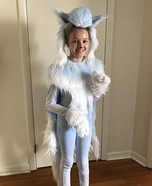 Pokemon Ninetales Alolan Homemade Costume