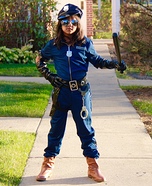 Police Officer Girl's Costume