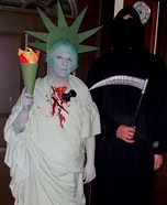 Politics Killed America Couples Costume