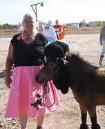Poodle Horse Homemade Costume