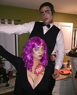 Pop Art Couple Homemade Costume