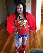 Pop Art Wonder Woman Homemade Costume