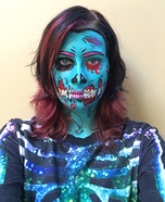 DIY Pop Art Zombie Costume