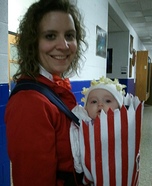 Homemade Popcorn Costume