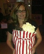 Popcorn Baby Costume DIY