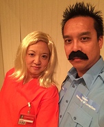 Pornstache and Piper Chapman Costume
