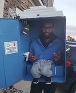 Porta Potty Homemade Costume