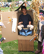 Illusion costume ideas - Porta Potty Costume Idea
