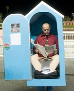 Illusion costume ideas - Portable Porta Potty Halloween Costume