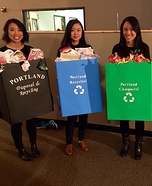 Portland Garbage Day Homemade Costume