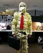 Post-It Man Homemade Costume