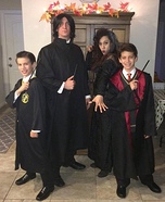 Potter Family Homemade Costume