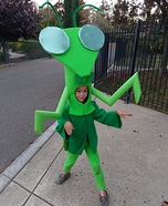 Praying Mantis Homemade Costume