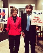 Presidential Candidates Homemade Costume