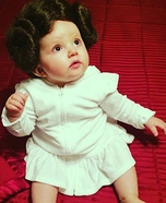 DIY Princess Leia Baby Costume