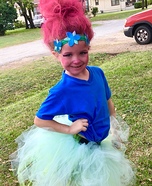 Princess Poppy Troll Girl's Costume