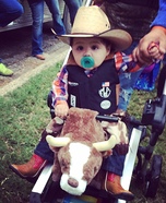 Professional Bull Rider Homemade Costume