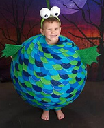 Homemade Pufferfish Costume