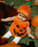 Cute Pumpkin Baby Costume
