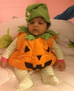Pumpkin Munchkin Baby Costume