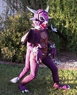 Purple Dragon Homemade Costume