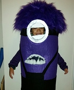 Purple Minion Costume for a Boy
