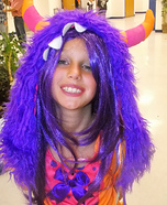 Purple Monster Homemade Costume