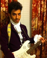 Purple Rain Prince Adult Costume