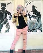 Puzzle Rockstar Cat Goddess Homemade Costume