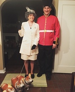Queen Elizabeth and Guard Homemade Costume