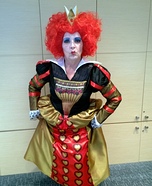 Queen of Hearts Homemade Costume