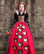 Queen of Hearts Homemade Costume