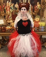 Queen of Hearts Homemade Costume