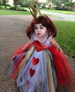 Queen of Hearts Homemade Costume