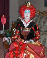 Queen of Hearts Homemade Costume